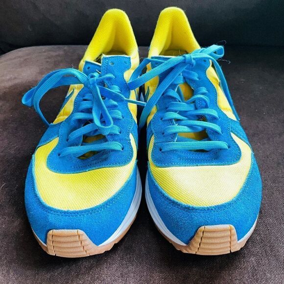 NEW NIKE id Internationalist Custom Colorway Sz 9 BLue Yellow Sample Promo - Picture 3 of 12